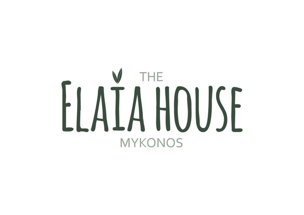 Вилла The Elaia House Mykonos Орнос Экстерьер фото